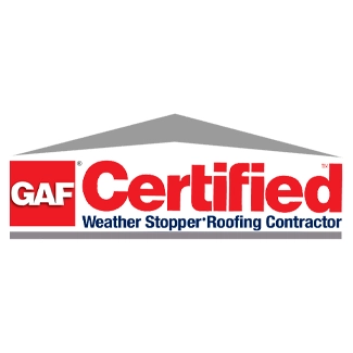 gaf certified weather stopper roofing contractor logo