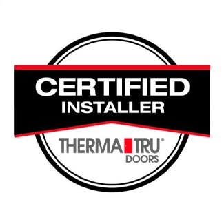 certified installer therma tru door logo or icon